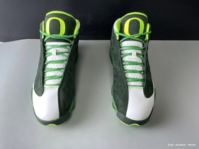 Rep LUCY AR4390 Jordan PE 13 Air - 'Oregon Ducks' Retro 313 0818